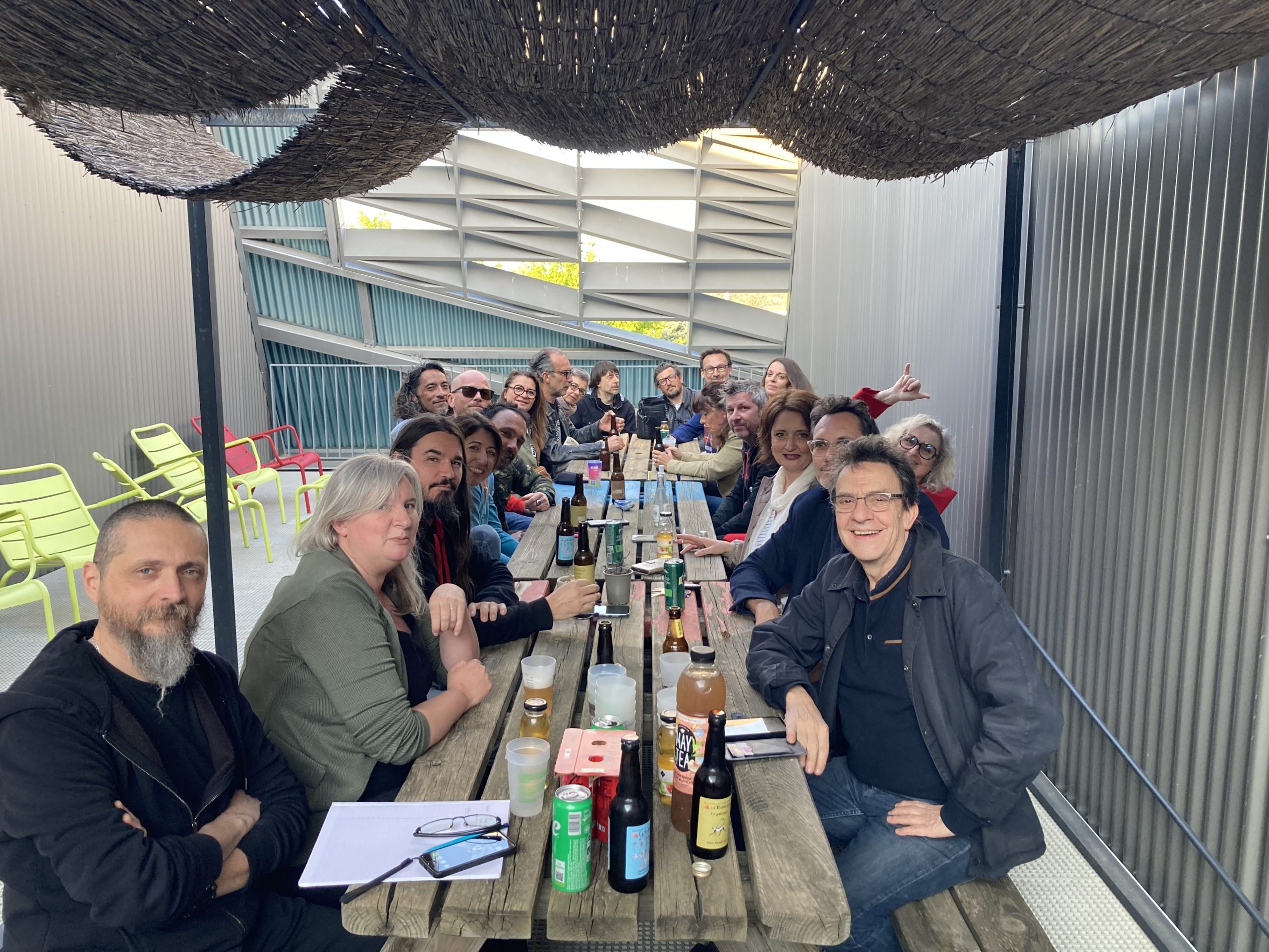 L'équipe de la C3 en plein brainstorming !
